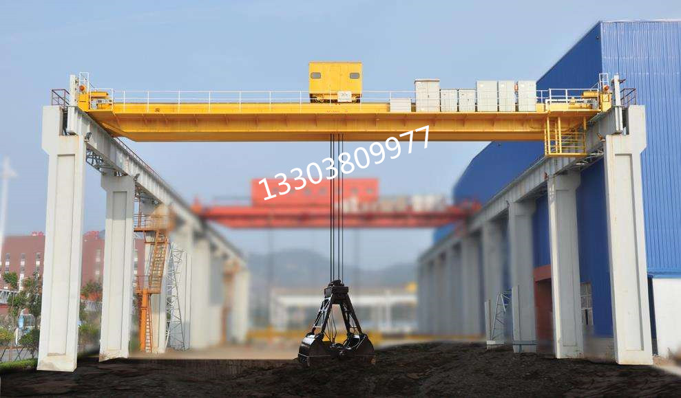雙梁抓斗橋式起重機 單梁抓斗起重機